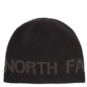 The North Face TNF Banner Reversible Beanie Black Gray